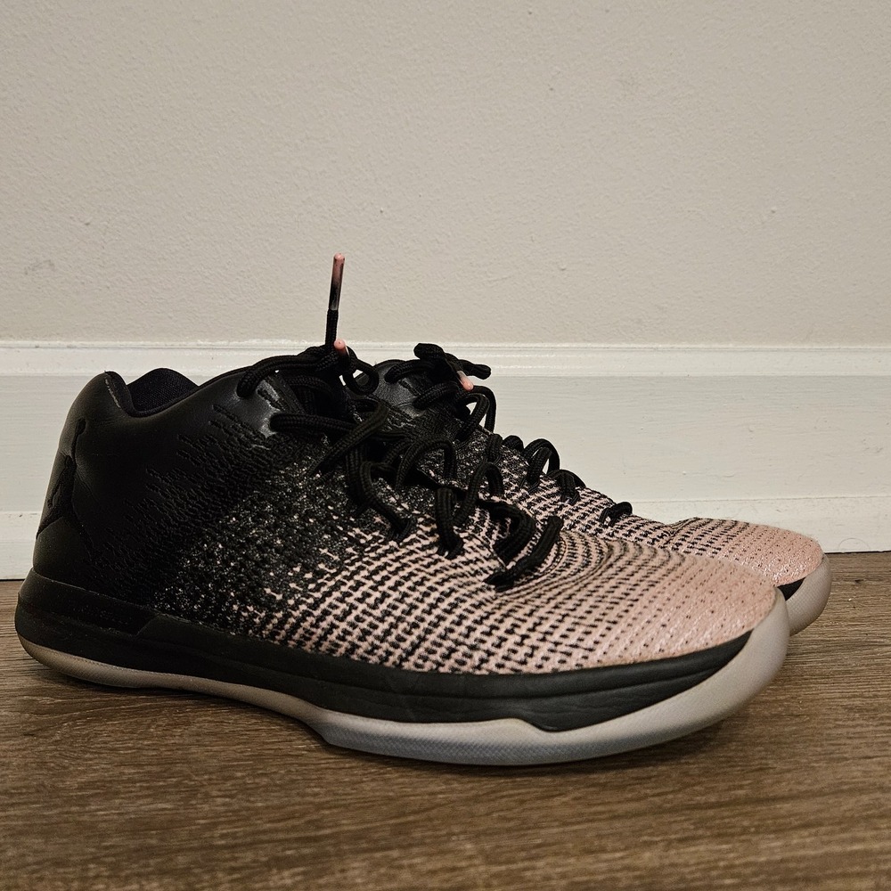 Air Jordan 31 XXXI Low Oreo Mens 9.5 Black White Basketball 897564-001
